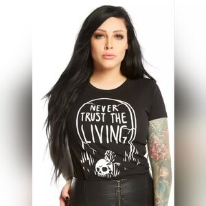 Blackcraft Cult | Never Trust The Living tee Lg